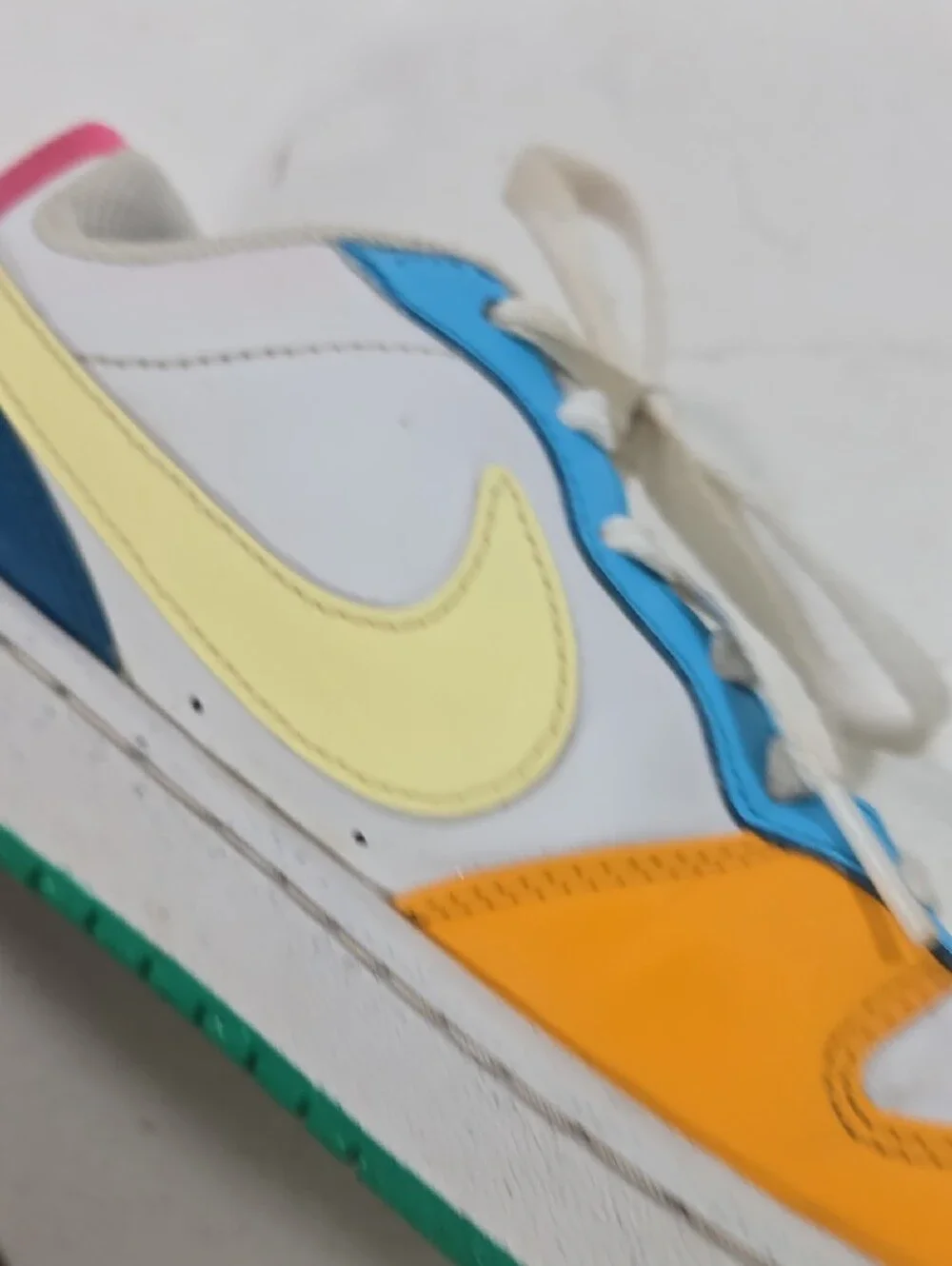 Nike Kids Court Borough Low Racraft Multicolor Sneakers 4